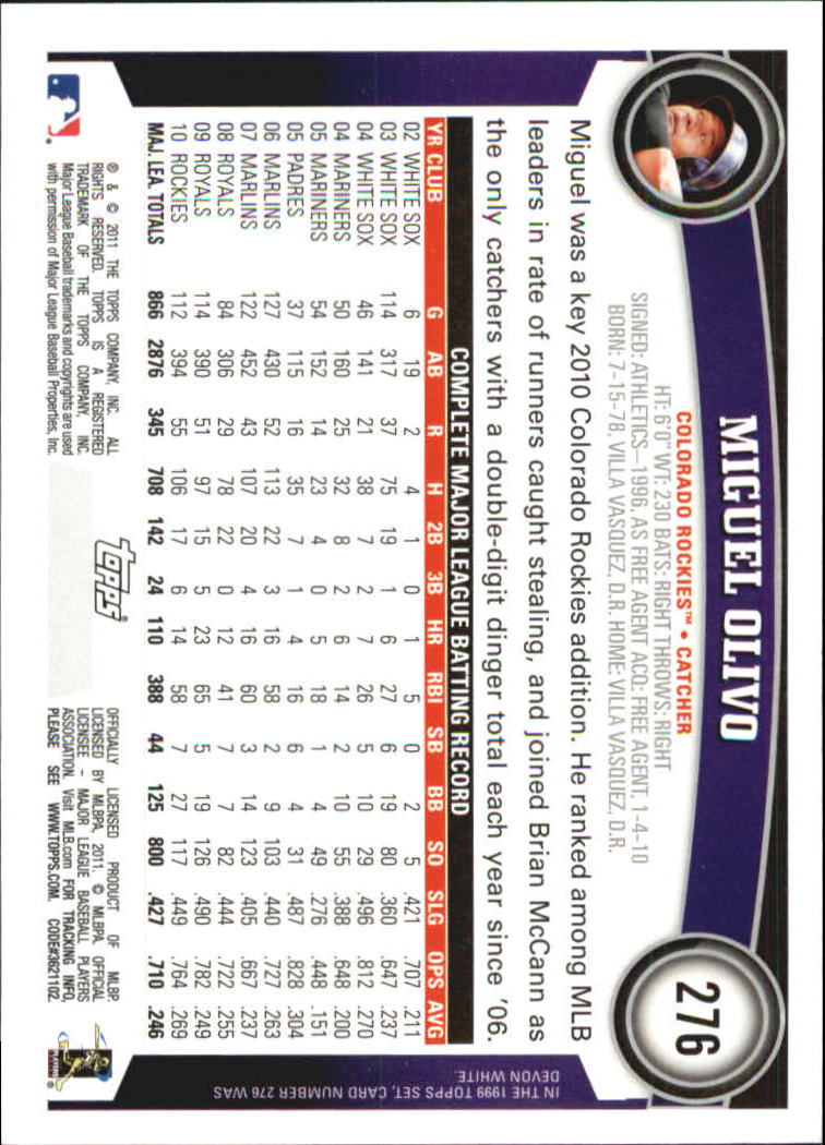 2011 Topps Baseball Diamond Anniversary Parallel Singles - You Choose - Picture 94 of 192