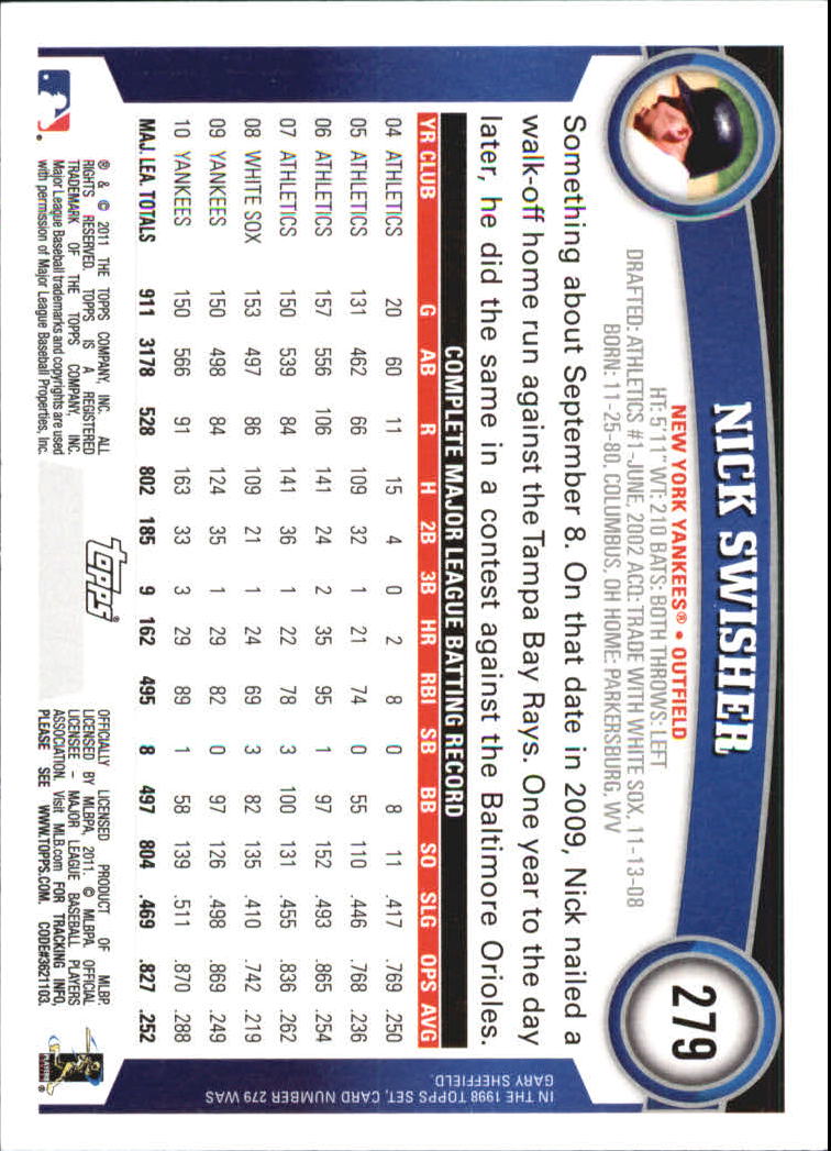 2011 Topps Baseball Diamond Anniversary Parallel Singles - You Choose - Picture 96 of 192
