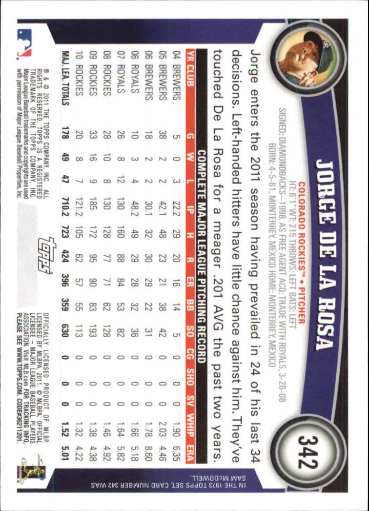 2011 Topps Baseball Diamond Anniversary Parallel Singles - You Choose - Picture 116 of 192