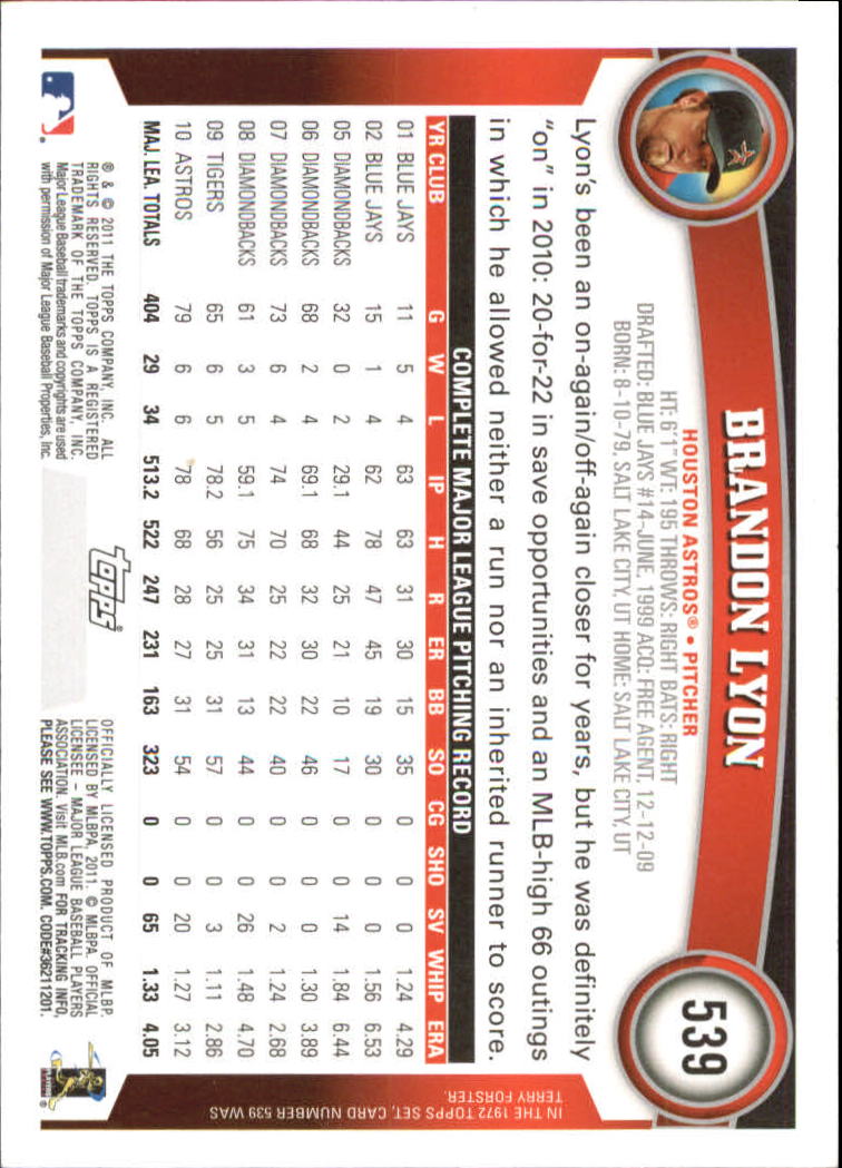2011 Topps Baseball Diamond Anniversary Parallel Singles - You Choose - Picture 156 of 192