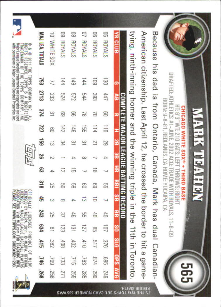 2011 Topps Diamond Anniversary Baseball Card Pick (Inserts) 230-658 - Picture 209 of 284