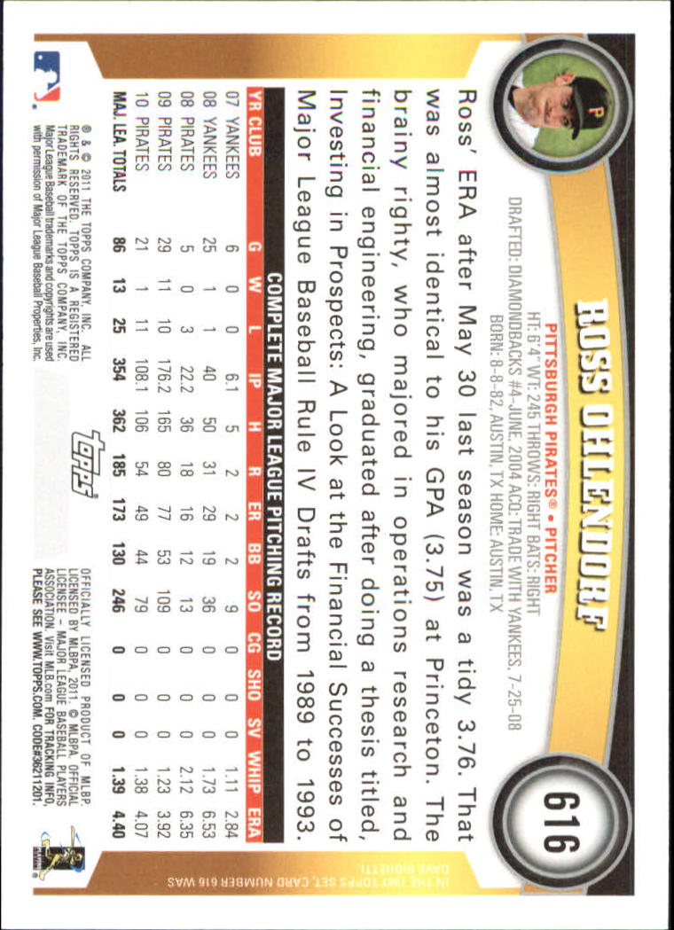 2011 Topps Baseball Diamond Anniversary Parallel Singles - You Choose - Picture 180 of 192