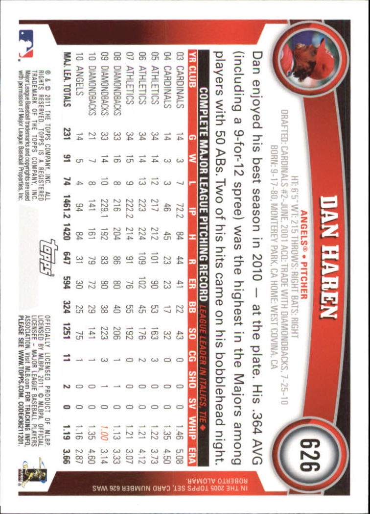 2011 Topps Baseball Diamond Anniversary Parallel Singles - You Choose - Picture 184 of 192