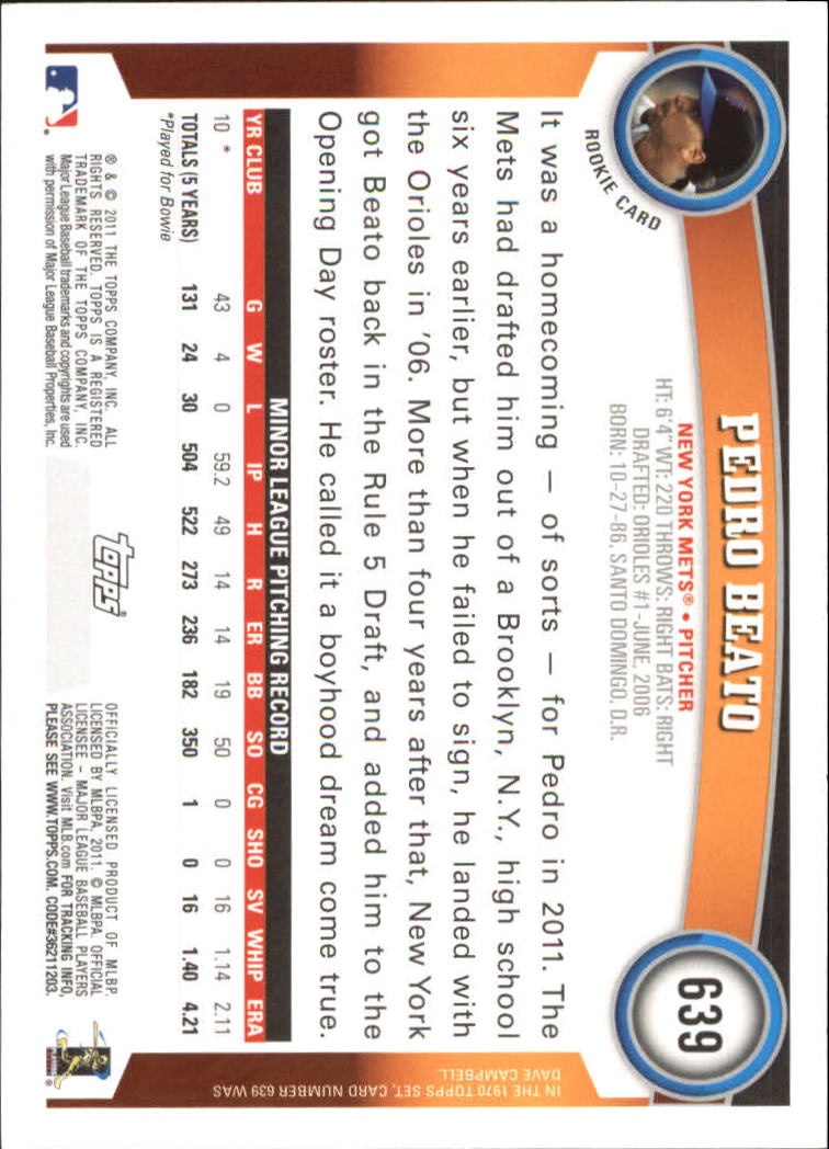 2011 Topps Diamond Anniversary Baseball Card Pick (Inserts) 230-658 - Picture 270 of 284