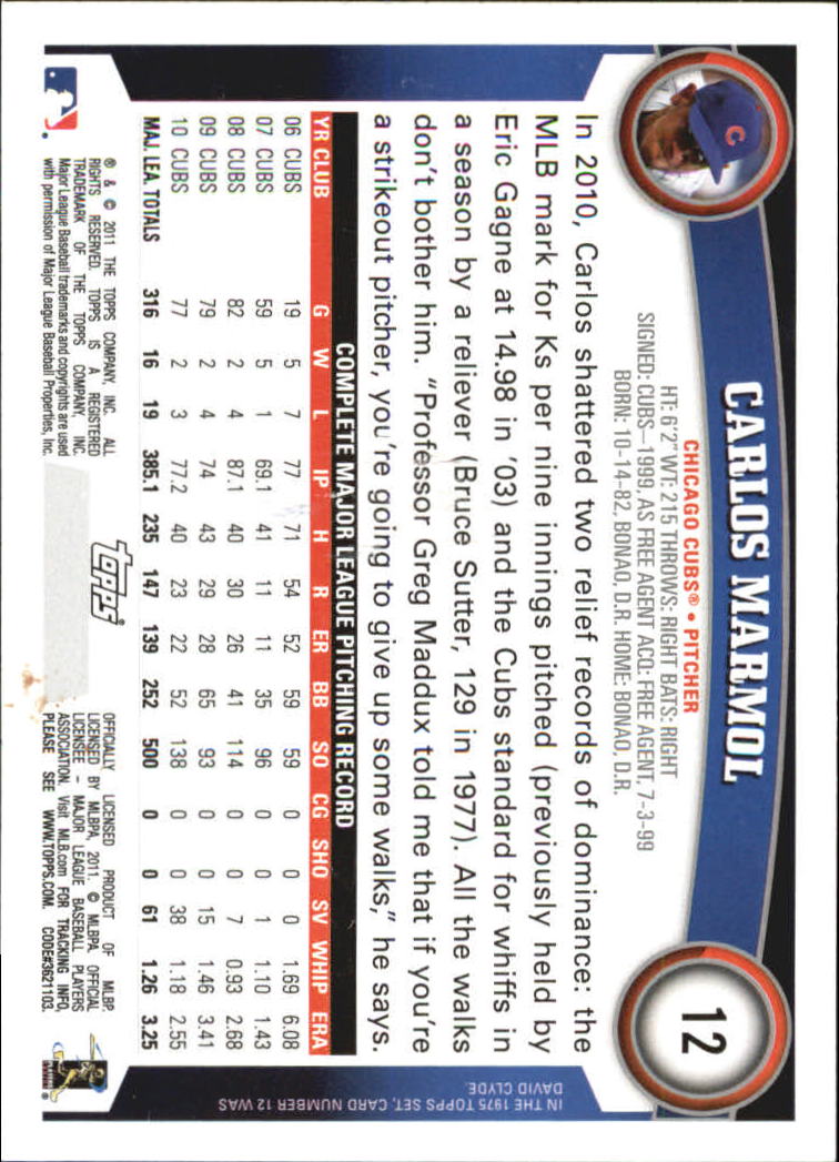 A6549- 2011 Topps Baseball Assorted Insert Cards4 -You Pick- 15+ FREE US SHIP - Picture 155 of 266