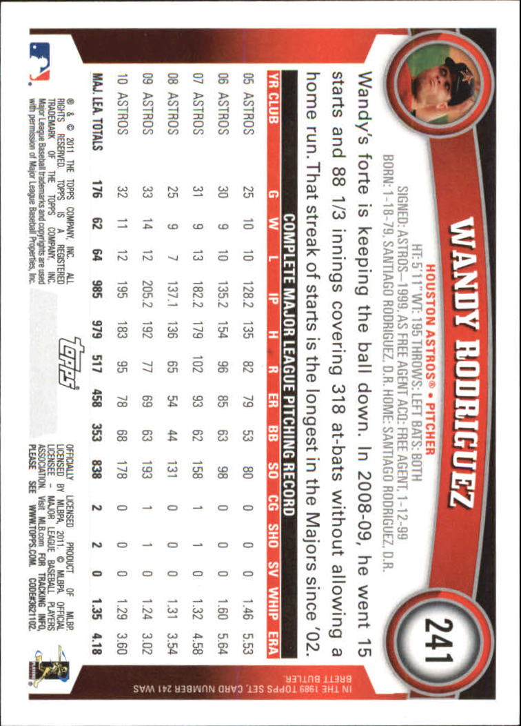 A6549- 2011 Topps Baseball Assorted Insert Cards4 -You Pick- 15+ FREE US SHIP - Picture 219 of 266