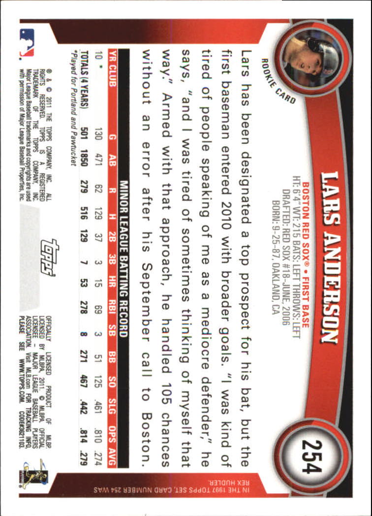 A6549- 2011 Topps Baseball Assorted Insert Cards4 -You Pick- 15+ FREE US SHIP - Picture 229 of 266