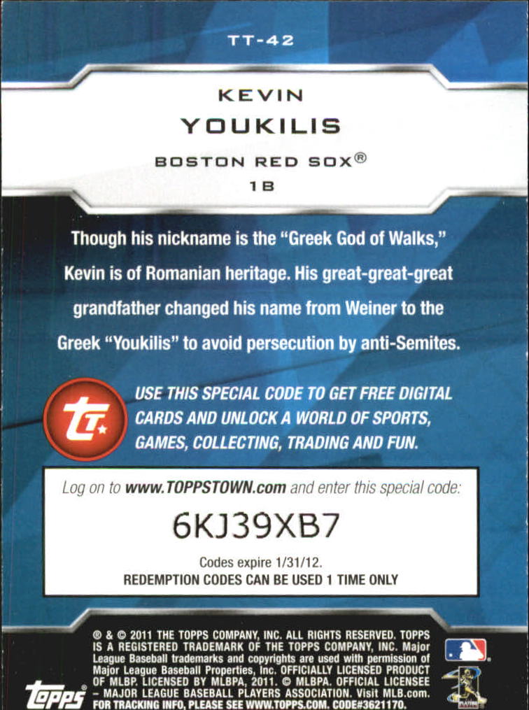 A6549- 2011 Topps Baseball Assorted Insert Cards4 -You Pick- 15+ FREE US SHIP - Picture 111 of 266