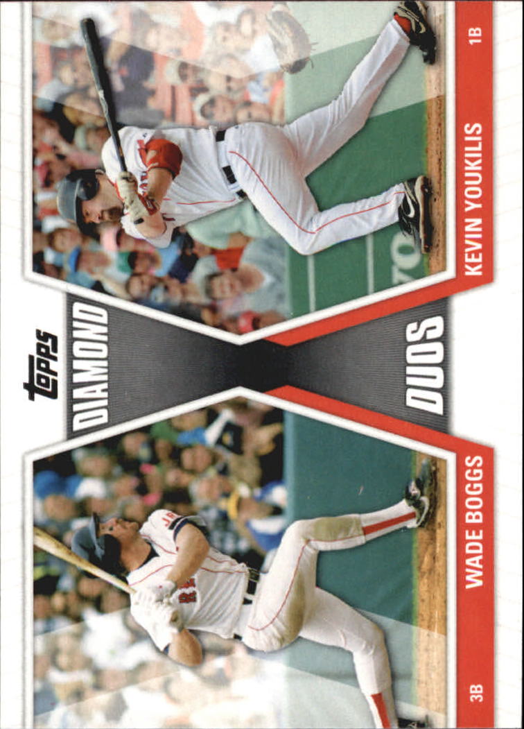2011 Topps Diamond Duos #BY Wade Boggs/Kevin Youkilis