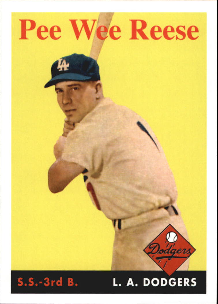 2011 Topps 60 Years of Topps #7 Pee Wee Reese