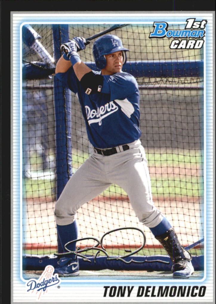 2010 Bowman Prospects Black #BP50 Tony Delmonico