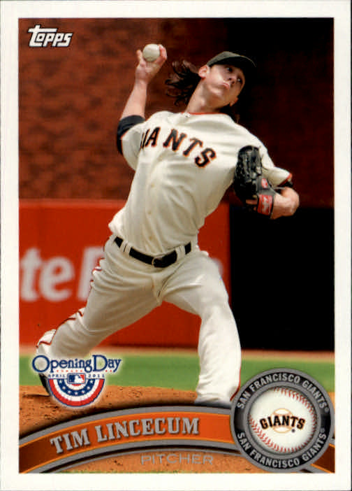 2011 Topps Opening Day #168 Tim Lincecum
