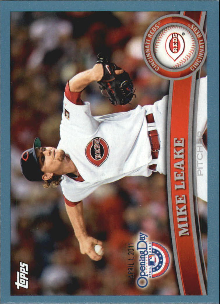 2011 Topps Opening Day Blue #202 Mike Leake