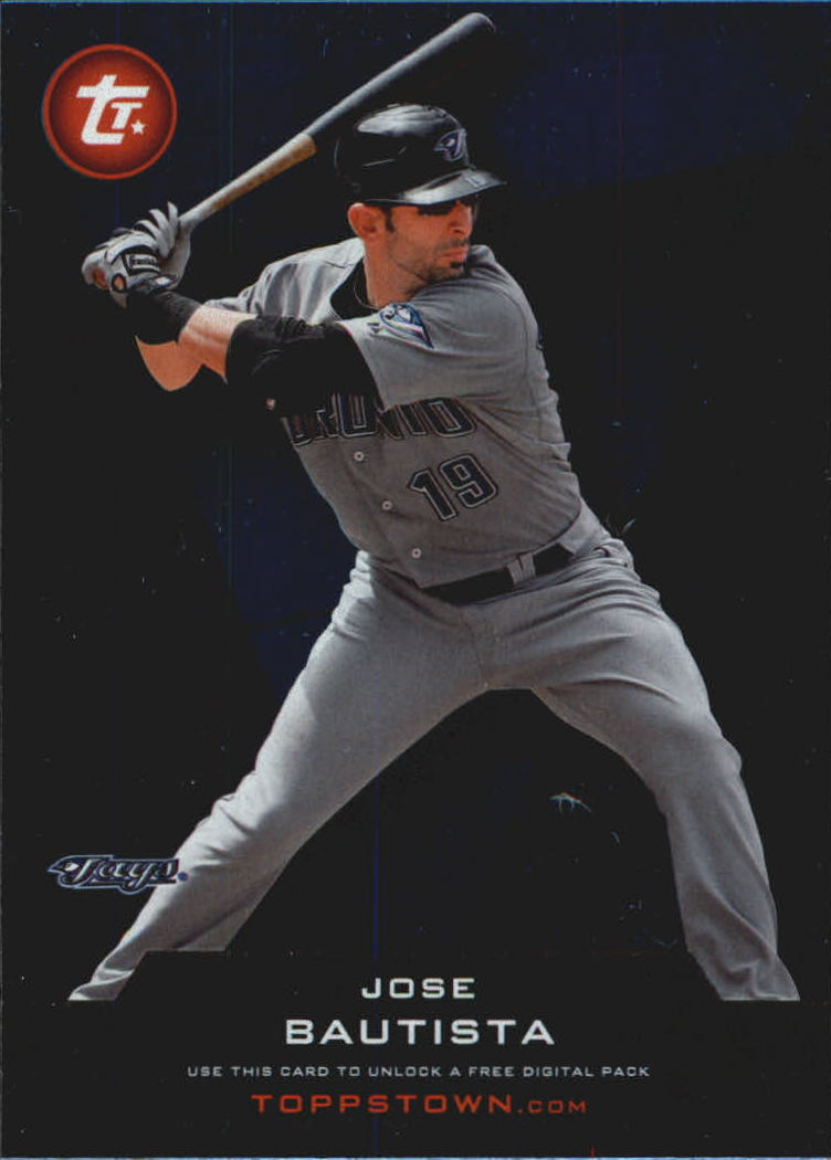 2011 Topps Opening Day Topps Town Codes #TTOD4 Jose Bautista