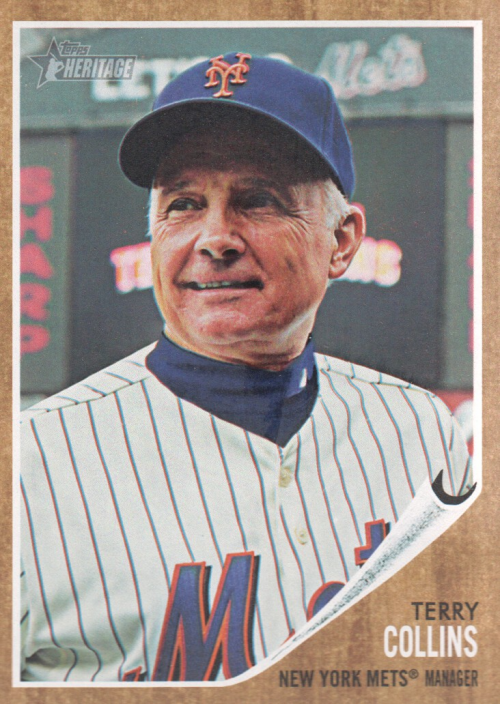 2011 Topps Heritage #29 Terry Collins MG