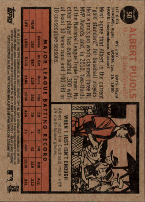 2011 Topps Heritage 1-279 (you pick) - Picture 80 of 467