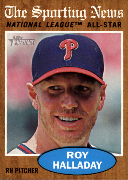 2011 Topps Heritage #399 Roy Halladay AS