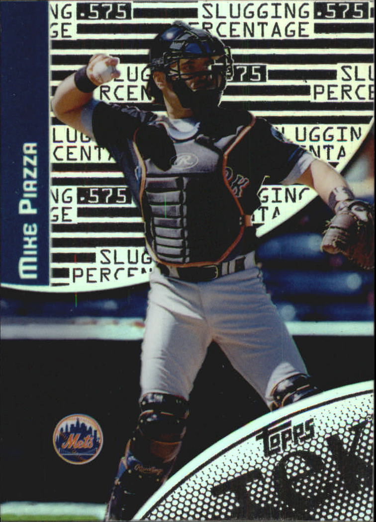 2000 Topps Tek Pattern 9 #1 Mike Piazza