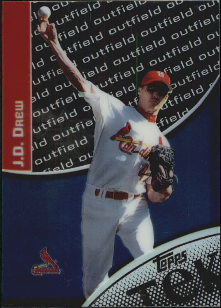 2000 Topps Tek Pattern 10 #21 J.D. Drew