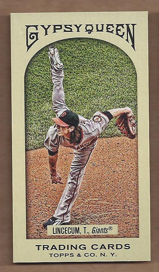 2011 Topps Gypsy Queen Mini #84A Tim Lincecum