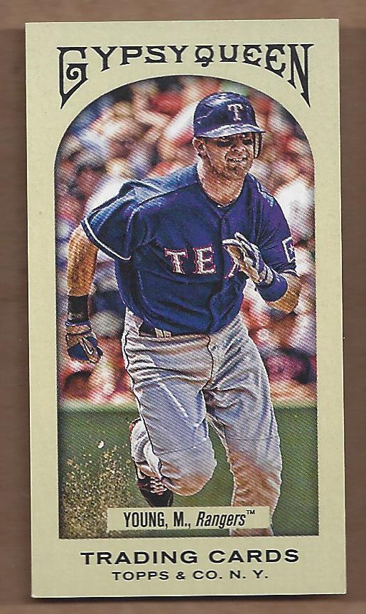 2011 Topps Gypsy Queen Mini #151 Michael Young