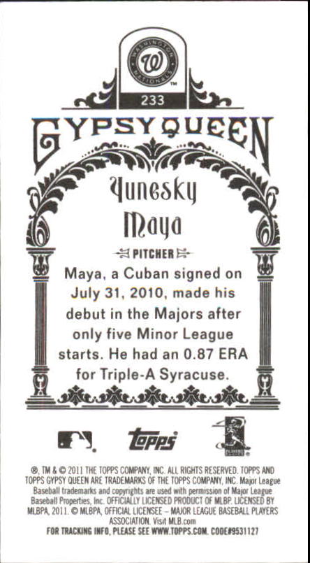 A8036- 2011 Topps Gypsy Queen BB Verschiedene Parallels -du Pick- 15 + - Bild 186 von 276