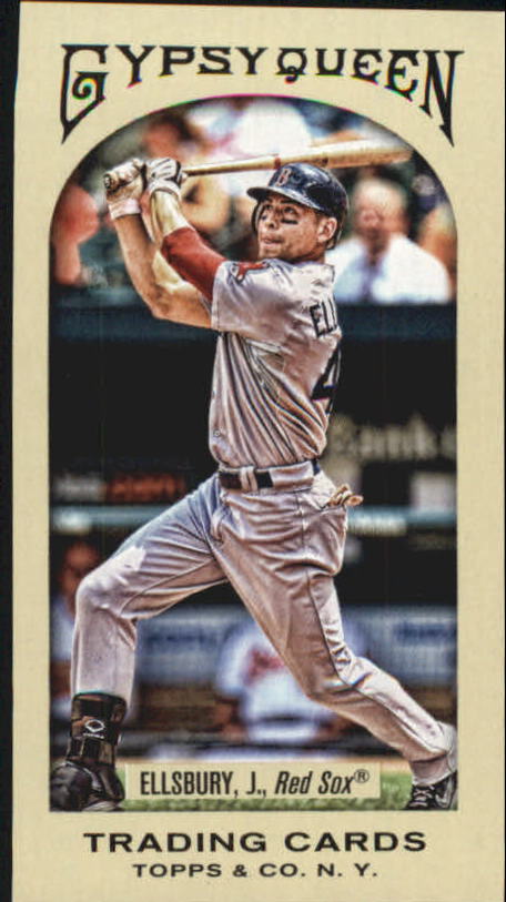 Jacoby Ellsbury 2011 Topps Chrome #124 Boston Red Sox Baseball Card