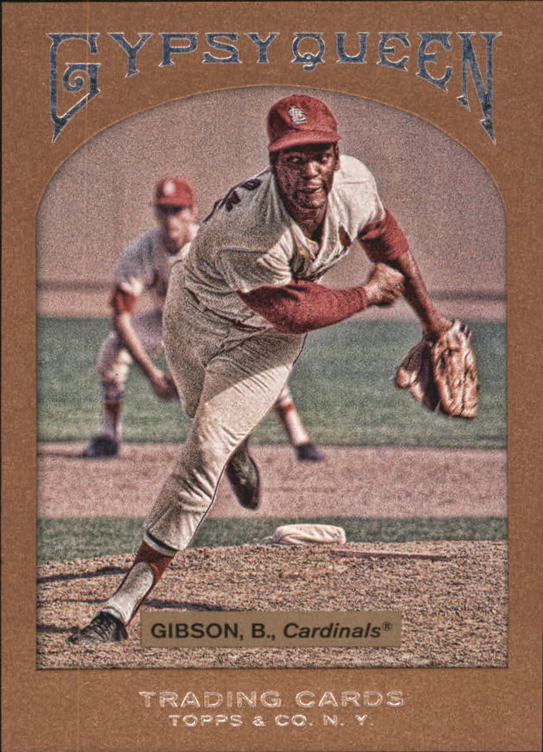 2011 Topps Gypsy Queen Framed Paper #44 Bob Gibson