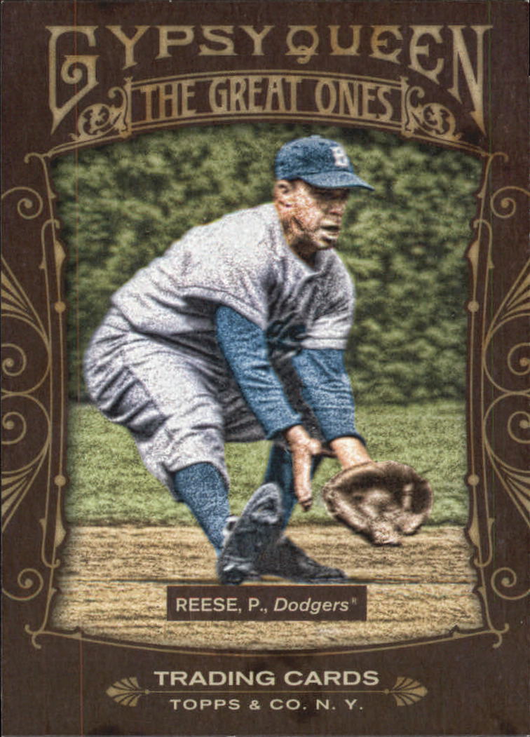 2011 Topps Gypsy Queen Great Ones #GO17 Pee Wee Reese