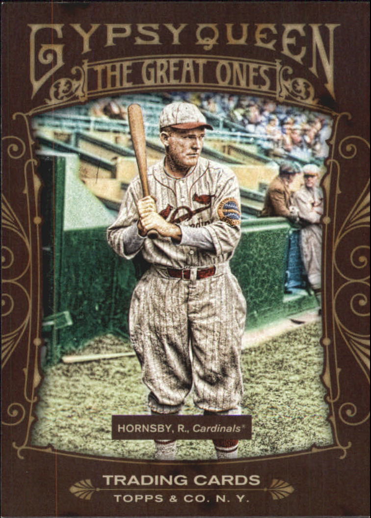 2011 Topps Gypsy Queen Great Ones #GO19 Rogers Hornsby