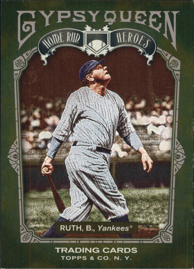 2011 Topps Gypsy Queen Home Run Heroes #HH1 Babe Ruth