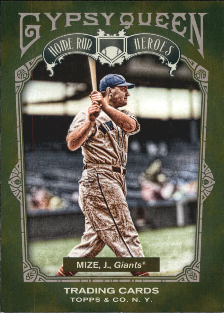 2011 Topps Gypsy Queen Home Run Heroes #HH19 Johnny Mize