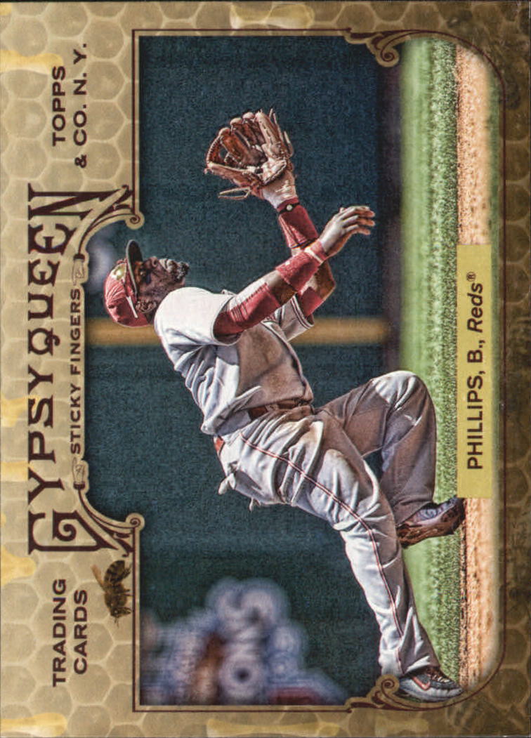 2011 Topps Gypsy Queen Sticky Fingers #SF9 Brandon Phillips
