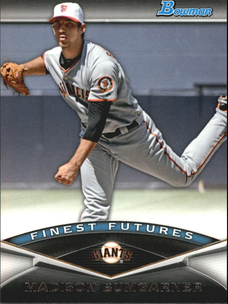 2011 Bowman Baseball "Finest Futures" Insert Cards - Picture 14 of 15