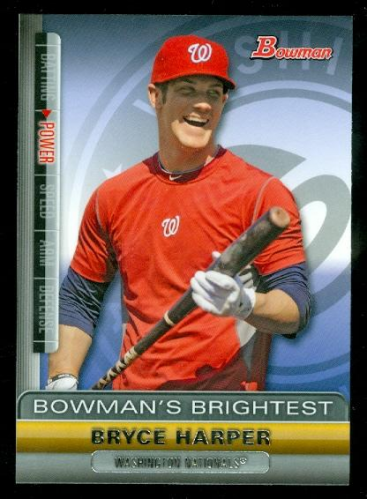 2011 Bowman Bowman's Brightest #BBR1 Bryce Harper