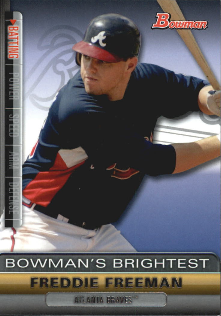 2011 Bowman Bowman's Brightest #BBR16 Freddie Freeman