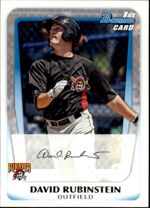 2011 Bowman Prospects #BP55 David Rubinstein