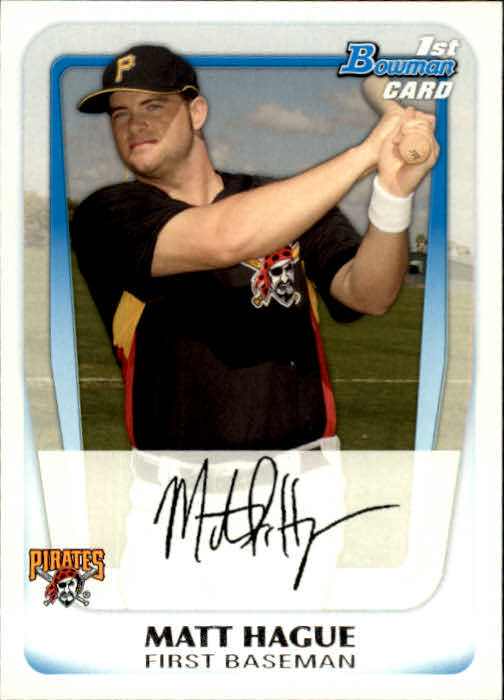 2011 Bowman Prospects #BP84 Matt Hague