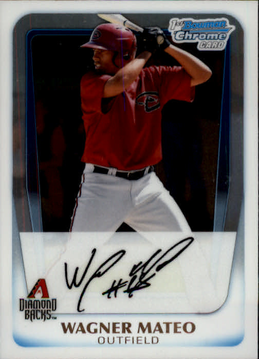 2011 Bowman Chrome Prospects #BCP88 Wagner Mateo