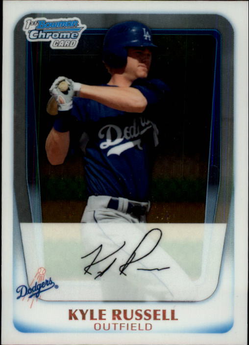 2011 Bowman Chrome Prospects #BCP105 Kyle Russell