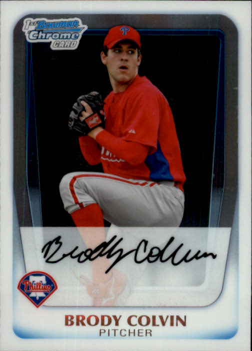 2011 Bowman Chrome Prospects #BCP162 Brody Colvin