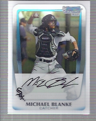 2011 Bowman Chrome Prospects #BCP195 Michael Blanke