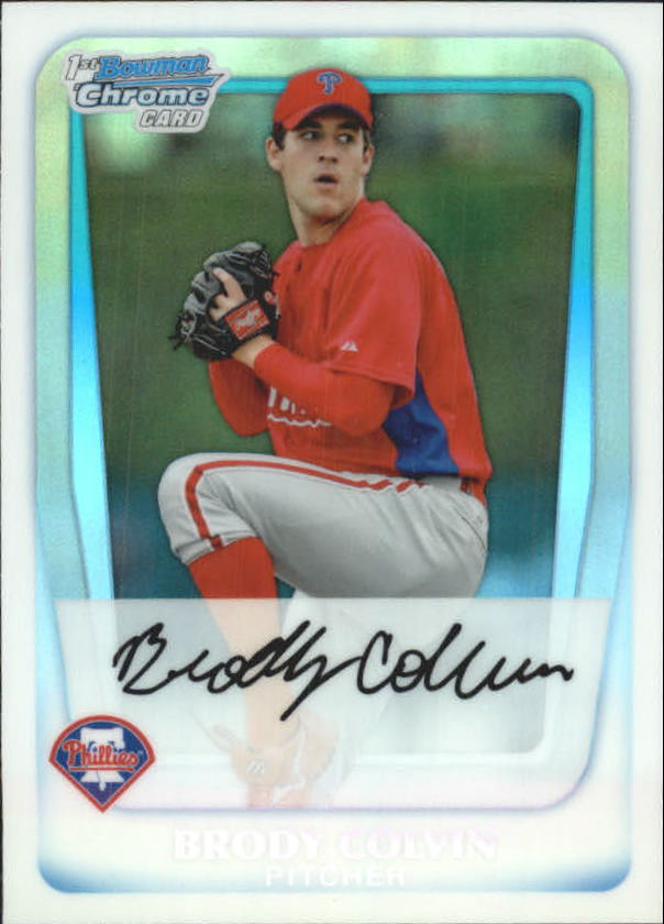 2011 Bowman Chrome Prospects Refractors #BCP162 Brody Colvin