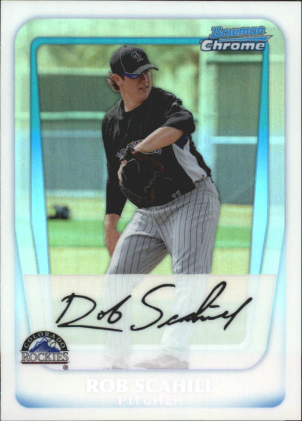 2011 Bowman Chrome Prospects Refractors #BCP204 Rob Scahill