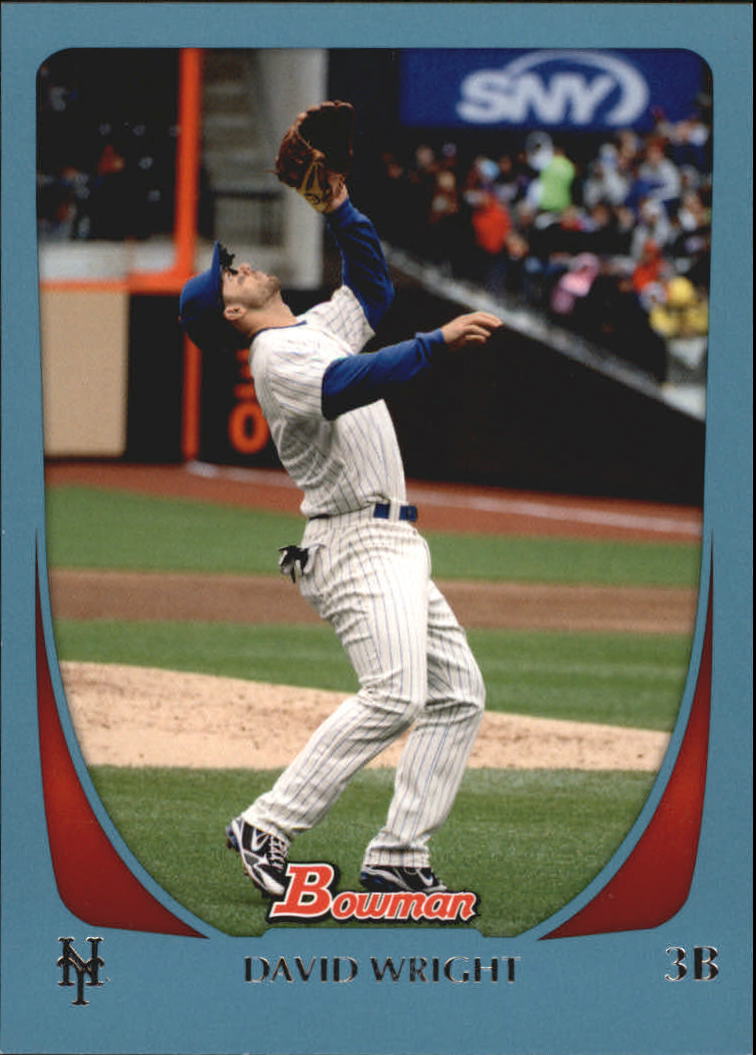 2011 Bowman Blue #114 David Wright
