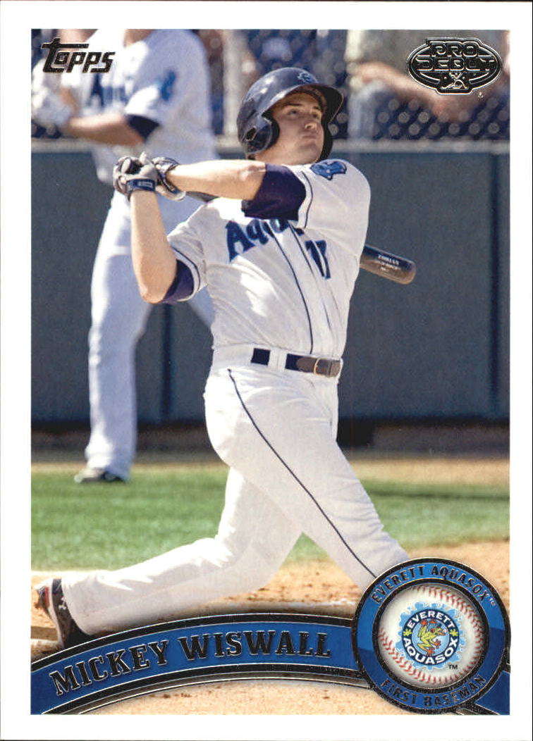 2011 Topps Pro Debut #56 Mickey Wiswall