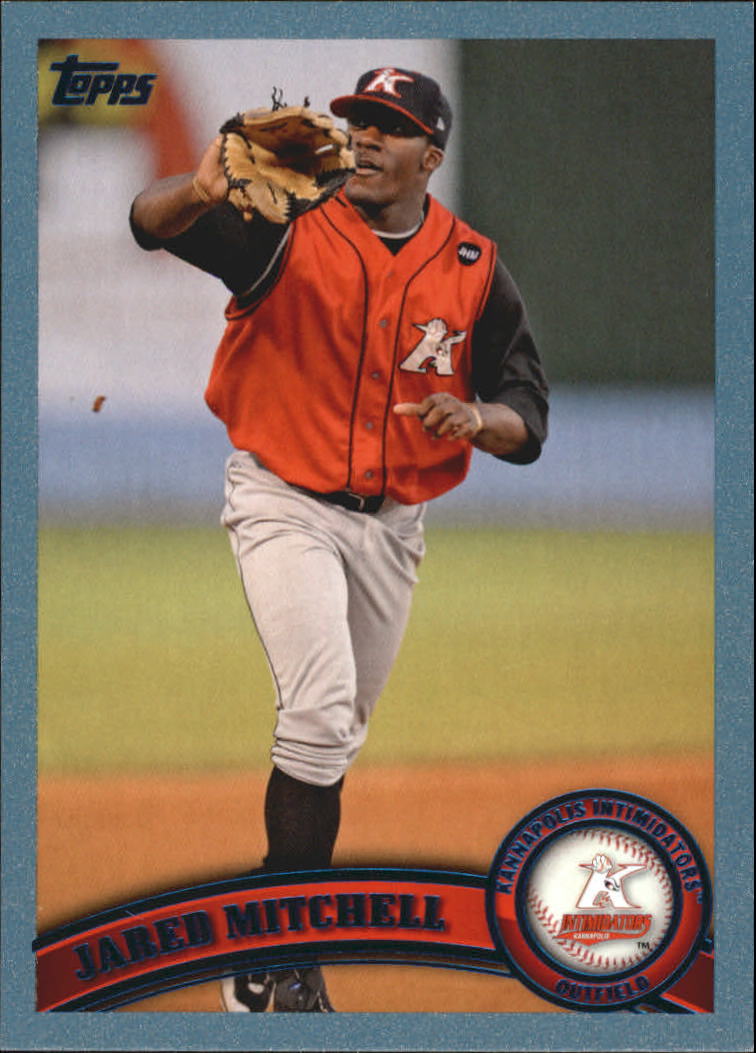 2011 Topps Pro Debut Blue #9 Jared Mitchell