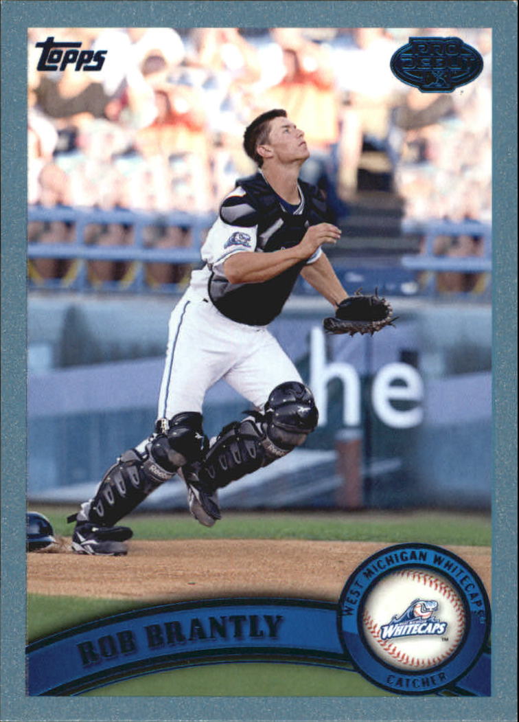 2011 Topps Pro Debut Blue #55 Rob Brantly