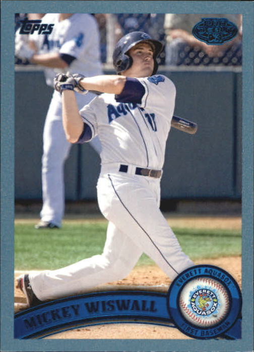 2011 Topps Pro Debut Blue #56 Mickey Wiswall