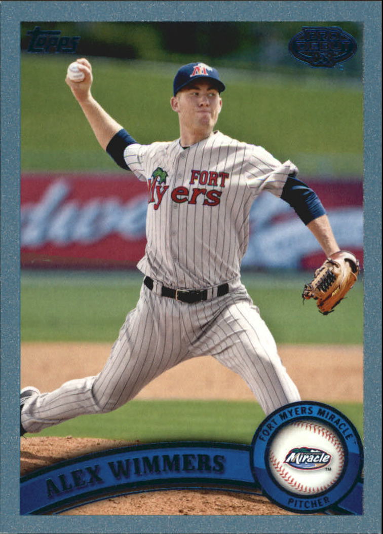 2011 Topps Pro Debut Blue #74 Alex Wimmers